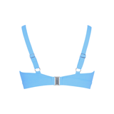 The Sunseeker Triangle Swim Top - Sky Blue