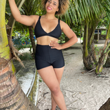 The Freedom Swim Short - Midnight Black