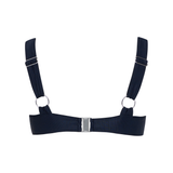 The Waterfall Plunge Swim Top - Midnight Black