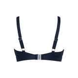 The Sunseeker Triangle Swim Top - Midnight Black