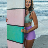 The Waterfall Plunge Swim Top - Midnight Black