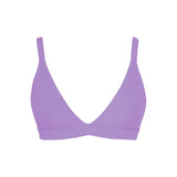 The Sunseeker Triangle Swim Top - Bright Lavender