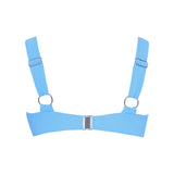 The Waterfall Plunge Swim Top - Sky Blue