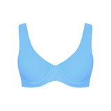 The Waterfall Plunge Swim Top - Sky Blue