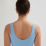 The Wave V-Neck Swim Top